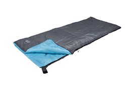 Camp-Gear - Sac de couchage - Travel mini - 190x75 cm - Gris / Bleu