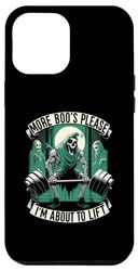 Custodia per iPhone 15 Plus Bodybuilding Powerlifting Pesi Fitness Palestra