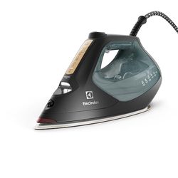 Electrolux Renew 800 Fer à repasser E8SI2-8OG, avec éclairage avant et déclencheur vapeur, Semelle résistante aux rayures, Fonction anti-calcaire, Fabriqué en plastique recyclé, Steam Puff 250 g/min,