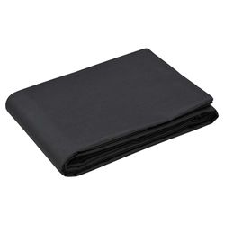 STOF - Bedlaken – afmetingen 180 x 290 cm – perkal katoen – 100% katoen Oeko-Tex gecertificeerd – kleur antraciet – model Elysee – beddengoed voor thuis – zacht en comfortabel