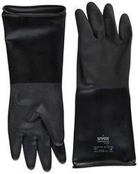 Uvex Guanti Butyle-glove,Profabutyl B-05R Unisex 9,Nero