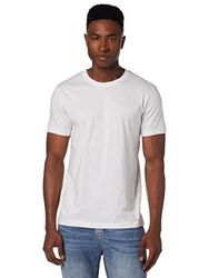 Urban Classics Basic T-shirt voor heren (pak van 10) - wit - M