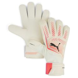 PUMA PUMA Ultra Match RC, Guantes de Portero Niños, PUMA White-Glowing Red-PUMA Black, 10