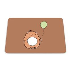 Bonamaison, Rectangle Pop Art Digital Printed Mouse Pad, Non-Slip Base, for Office and Home, Size: 22 x 18 cm