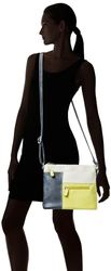 Envy Women's Molly Navy Lime Crossbody Bag