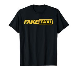 Funny Fake Taxi Maglietta