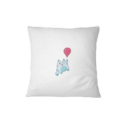 Bona Basics, Funda de cojín Decorativa, decoración del hogar, para sofá, cafetería, Tamaño: 45X45 cm, Color: Blanco