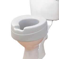 HOMECRAFT Comfy Foam Raised Toilet Seat, Elevated Toilet Seat, Portable Assistance Seat for Disabled & Elderly