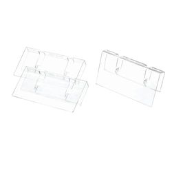 The Home Edit by iDesign Clear Recycled Plastic Reusable Bin Clips