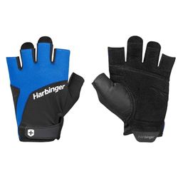 Harbinger Training Grip 2.0 Gewichthefhandschoenen, Unisex, Blauw, Large