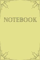 Notebook: Aesthetic Yellow Sun - Size 6" x 9", 120 Lined pages