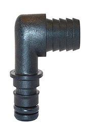 Flojet 20381-009 1202.1098 20381009, Port Kit 90 Degree Elbow, 1/2 inch Hose, One, Blank Ski