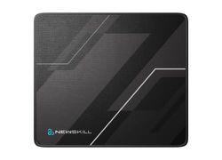 Newskill Artemis, Alfombrilla para Ratón Gaming L, Superficie de Tela Jacquard Exclusiva, Base de Goma Antideslizante, Medidas 460x400x3mm, Alfombrilla Escritorio para Precisión y Velocidad, Negro