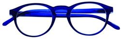Espressoocchiali Occhiali Da Lettura Espressoocchiali Mod. Round Blu + 3,00-180 g