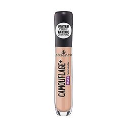 essence Cosmetics CAMOUFLAGE+ matt concealer, täckpenna, vattentät, täcker tatueringar, nr 40 medium bleknan, nude, matt, vegansk, oljefri, vattentät (5 ml)