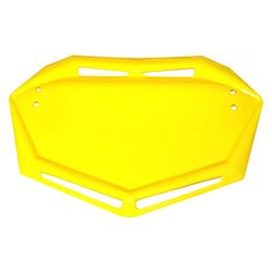cyclingcolors Houder voor fiets, BMX, Trial, Aero, kunststof, wedstrijd, MTB, motorcross, MX, motorfiets, quad, kart, cross, karting, enduro (geel)