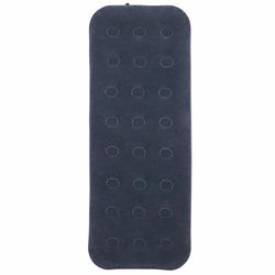 Este Colchón Hinchable Individual de PVC, Superficie flocada, 191 x 73 x 22 cm, Color Azul