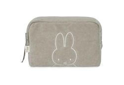 Jollein Terry Cloth Nappy Bag - Miffy, Olive Green - Nappy Case - Cosmetic Bag - Organiser - Olive Green, Miffy, Olive Green, Terry Cloth Nappy Bag, Cosmetic Bag, Organiser