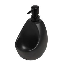 Umbra Joey Dispensador de detergente o jabón, 591ml, Cerámica de gres, Negro