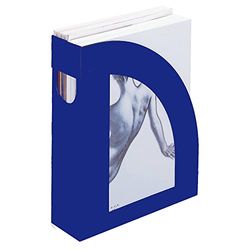 Fellowes E803BN Portariviste Modula, Blu Navy