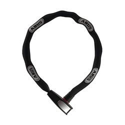 ABUS kettingslot Catena 6806K QST - fietsslot met houder - ABUS-veiligheidsniveau 6-6 mm dik - 85 cm lang - zwart