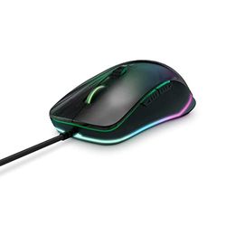 Energy Sistem ESG M3 Neon Gaming Mouse Gamer (Mirror Effect, USB Braided Cable, RGB LED Light, 7200 DPI)