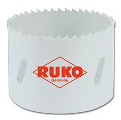 RUKO 126016 - Corona perforadora HSS Co 8 bimetal, dentado fino (16 mm)