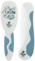 DISNEY - Comb and Brush Kit, Baby Hair Styling Kit - Stitch, Lilo & Stitch - Official Product Disney