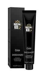 Royal KIS SafeShades - Crema permanente per capelli - 100 ml - 8B - elevata opacità, colore durevole e capelli naturalmente lucidi, senza PPD, MEA e resorcinolo