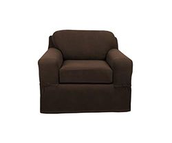 MAYTEX Slipcover, Chocolate, Chair