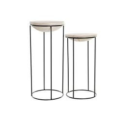 DKD Home Decor Set van 2 tafels, standaard