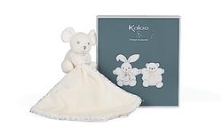 Kaloo Perle - Hug Comforter Mouse - Cream - 20 cm