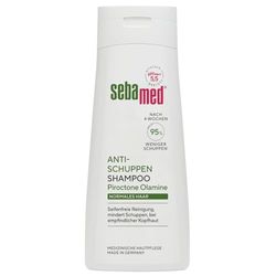 Sebamed Shampooing anti-pelliculaire 200 ml, jusqu'à 95% de pellicules en moins après seulement 4 semaines, pour cheveux normaux, convient pour le lavage quotidien des cheveux, shampooing
