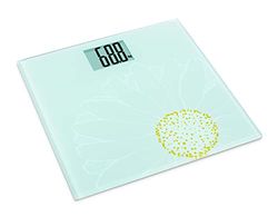 Digitalvåg för vuxna - personvåg - ultralätt struktur - litiumbatteri - 6 mm härdat glas - elektroniskt - steg på - automatisk på/av