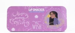 Lip Smacker Wish Lip & Face Tin, Set Trucchi Bambina ispirato al film Wish di Disney con Lucidalabbra e Ombretti Luccicanti, Applicatori Inclusi, Regali Principessa Disney per una Creatività Infinita