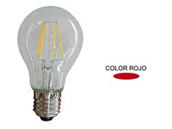 Fbright - Lampada a LED, colore: rosso