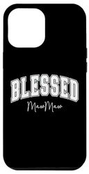 Custodia per iPhone 12 Pro Max Blessed MawMaw Carino Nonna Soprannome Titolo Nonne