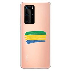 Zokko fodral Huawei P40 Pro Gabon flagga