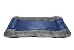 Italian Bed Linen Tapete totalmente impermeável para cães e gatos, azul escuro, 80 x 65 cm, poliéster