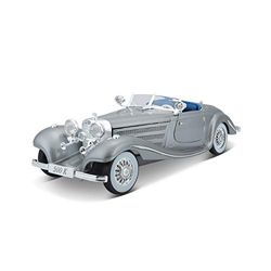 Maisto 36055 Mercedes 500K 1936 edizione premiere - Modellino in scala 1:18, Colori assortiti