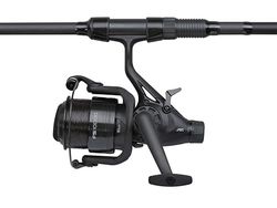 JRC Specimen Combo, Defender Rod & Reel Combo's, Grof en Match Vissen, Meervis, Zoetwatervisser, Karper, Pre Spooled met lijn, Zwart, 10000, 3.66m, 3.4 lbs