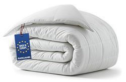 Dekbed zonder overtrek 200 x 220 cm - all-season Gewatteerd en Microvezel dekbedden naar bed wit warm licht Dekbed 200 x 220 cm