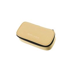 Walker 49164-362 - Classic Pencil Box Apricot, Astuccio per matite con Ampio Scomparto Principale e divisorio bifacciale con 20 Scomparti per matite, Idrorepellente e antisporco, 21 x 10 x 6 cm
