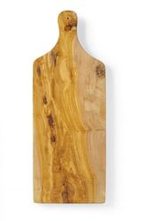 HENDI Plateau à fromage, plateau de service, en bois d'olivier, ca. 600x200x(H)18mm