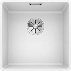 BLANCO SUBLINE 400-F 523497 Kitchen Sink, White, 400mm