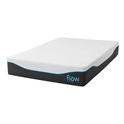 Cecotec Matelas viscoélastique avec Housse Flow ViscoLuxe Fresh&Clean 7900 90x200. 6 Couches d'une Hauteur de 28 cm, Noyau en Mousse HR et Technologies MovingSpring, MorphoAdapt