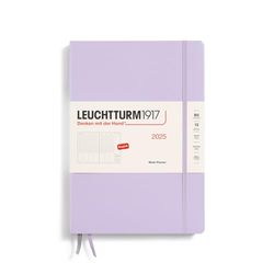 LEUCHTTURM1917 370689 Week Planner Composition (B5) 2025, Lilac, English