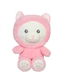 Gipsy Toys Pluche dier kat Hoody Pets – 24 cm – poederroze