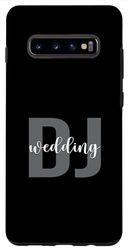 Coque pour Galaxy S10+ Disque de mixage DJ pour mariage