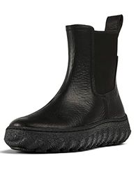 Camper Ground Chelsea Boots glad leer uni boots enkellaarzen, zwart, 38 EU